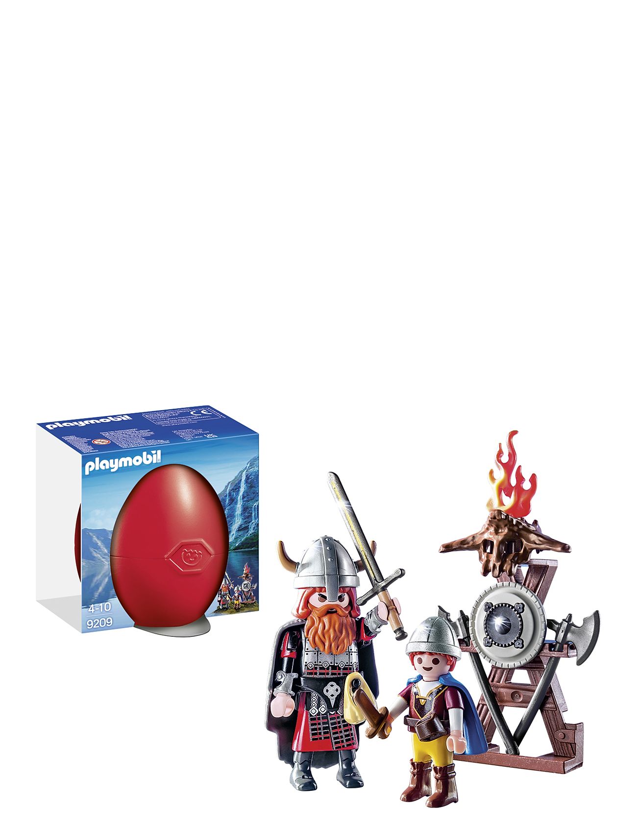 Playmobil Easter Eggs Vikinger Med Skjold - 9209 Patterned PLAYMOBIL