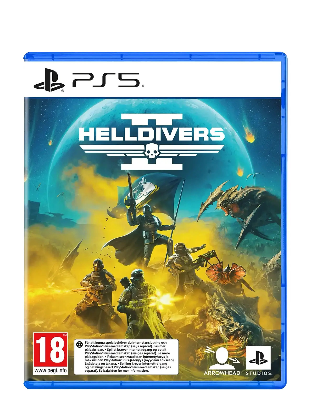 PlayStation Ps5 Helldivers Ii, One Size, Blue, Gaming > Games, Børn