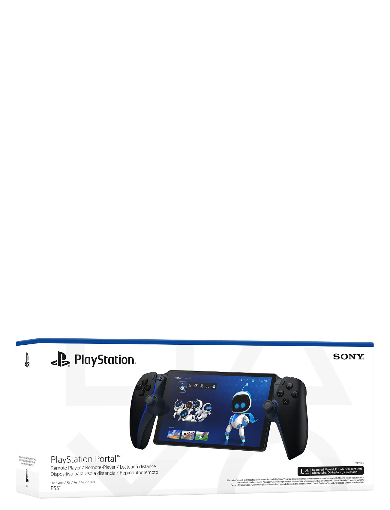 PlayStation Playstation Portal Midnight Black, One Size, Black, Accessories > Controllers, Børn