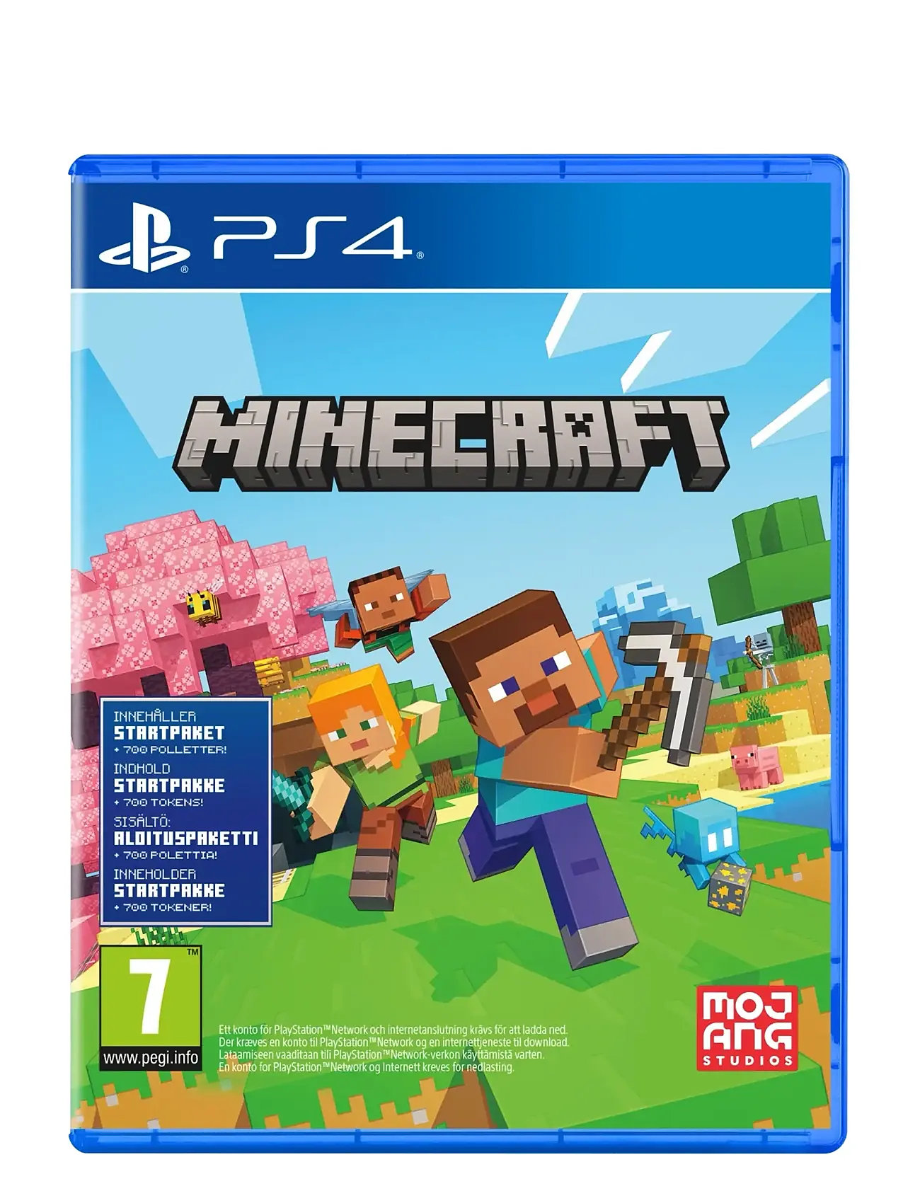 PlayStation Ps4 Minecraft Starter Collection, One Size, Blue, Gaming > Games, Børn