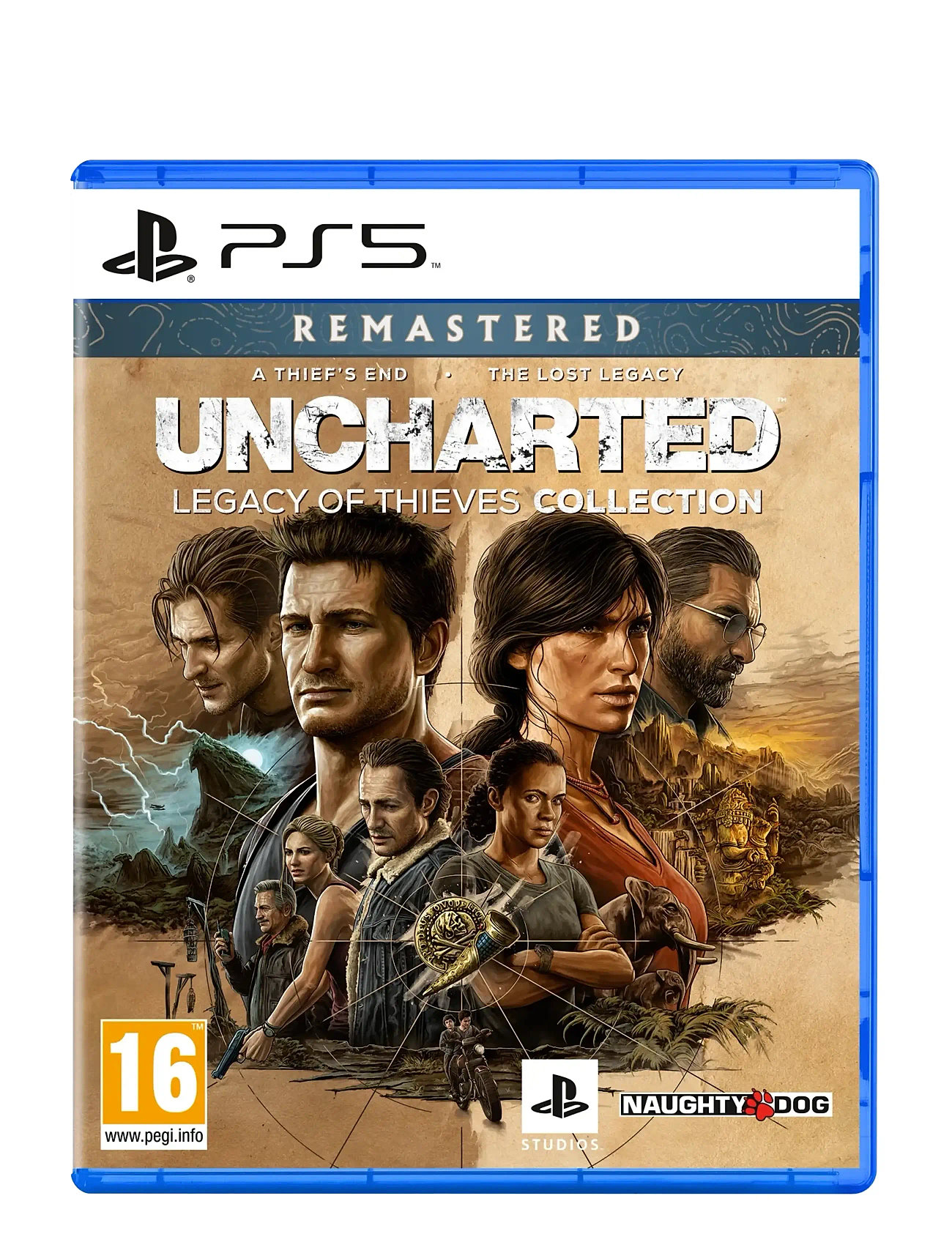 PlayStation Ps5 Uncharted Legacy Of Thieves Collection, One Size, Blue, Gaming > Games, Børn