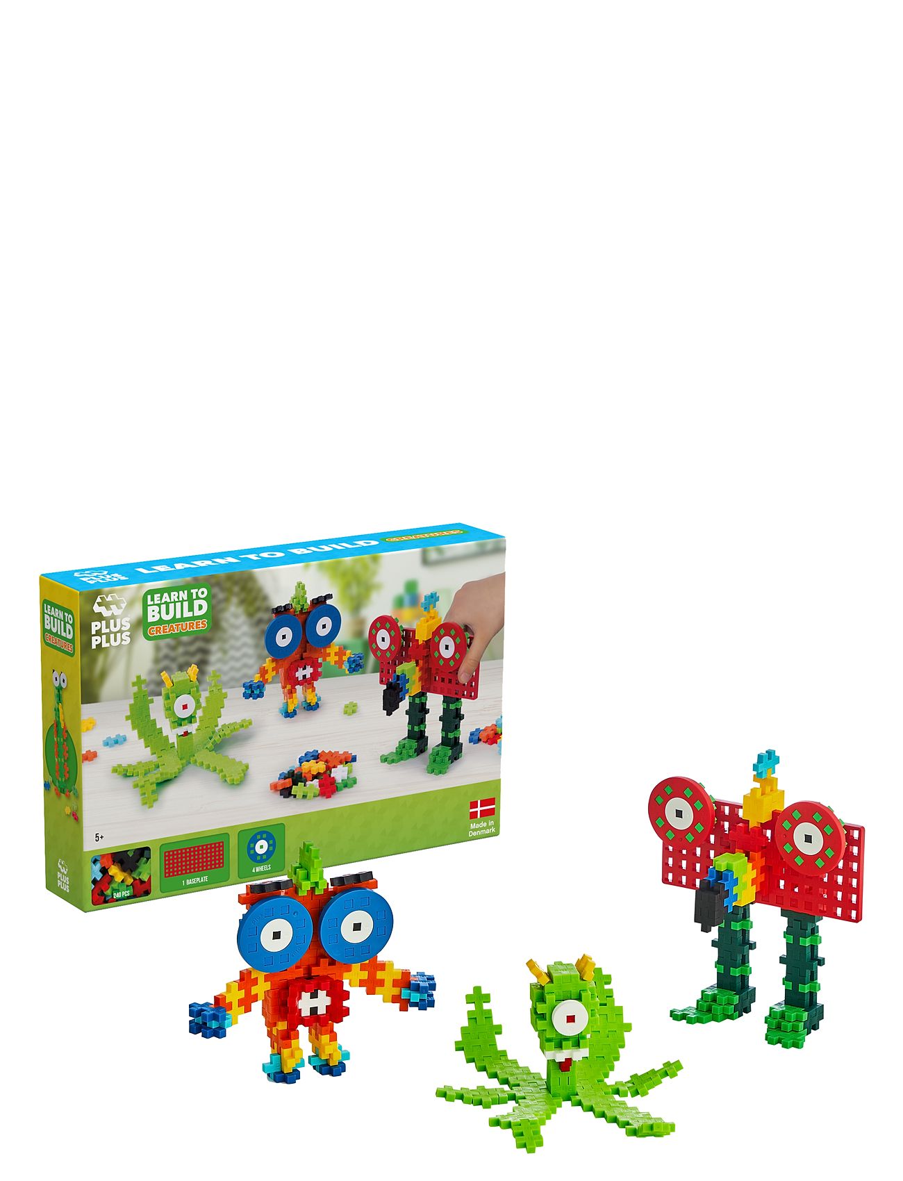 Learn To Build Creatures Toys Building Sets & Blocks Building Sets Multi/patterned Plus-Plus