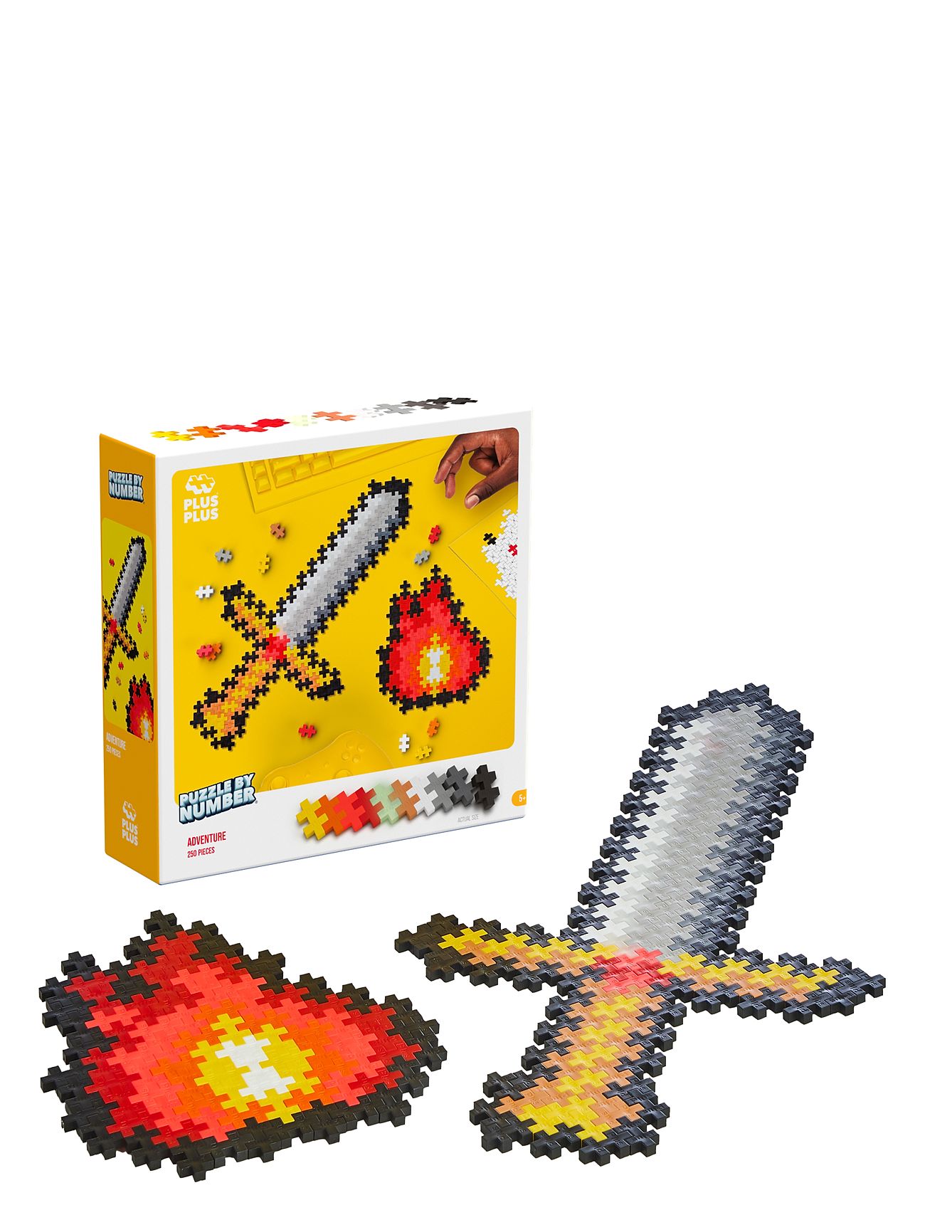 Plus-Plus Plus-Plus Puzzle By Number Adventure 250Pcs Multi/patterned