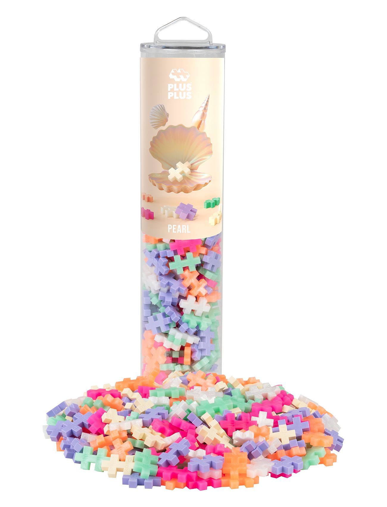 Plus-Plus Pearl Mix / 240 Pcs Tube Toys Building Sets & Blocks Building Sets Multi/patterned Plus-Plus