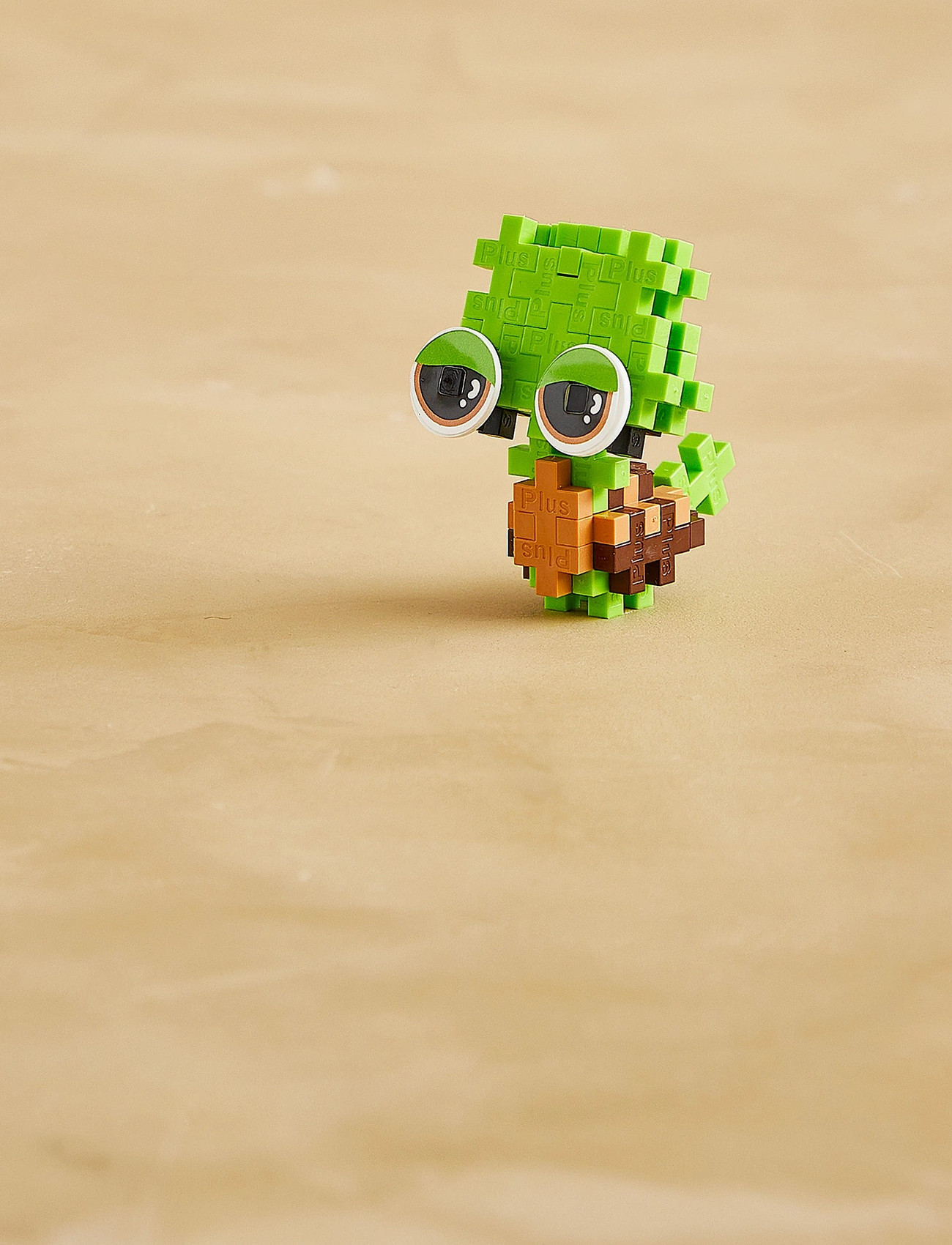 Plus-Plus Pet Packet - Tired Turtle, One Size, Green, Byggesæt Og -Klodser > Byggesæt, Børn