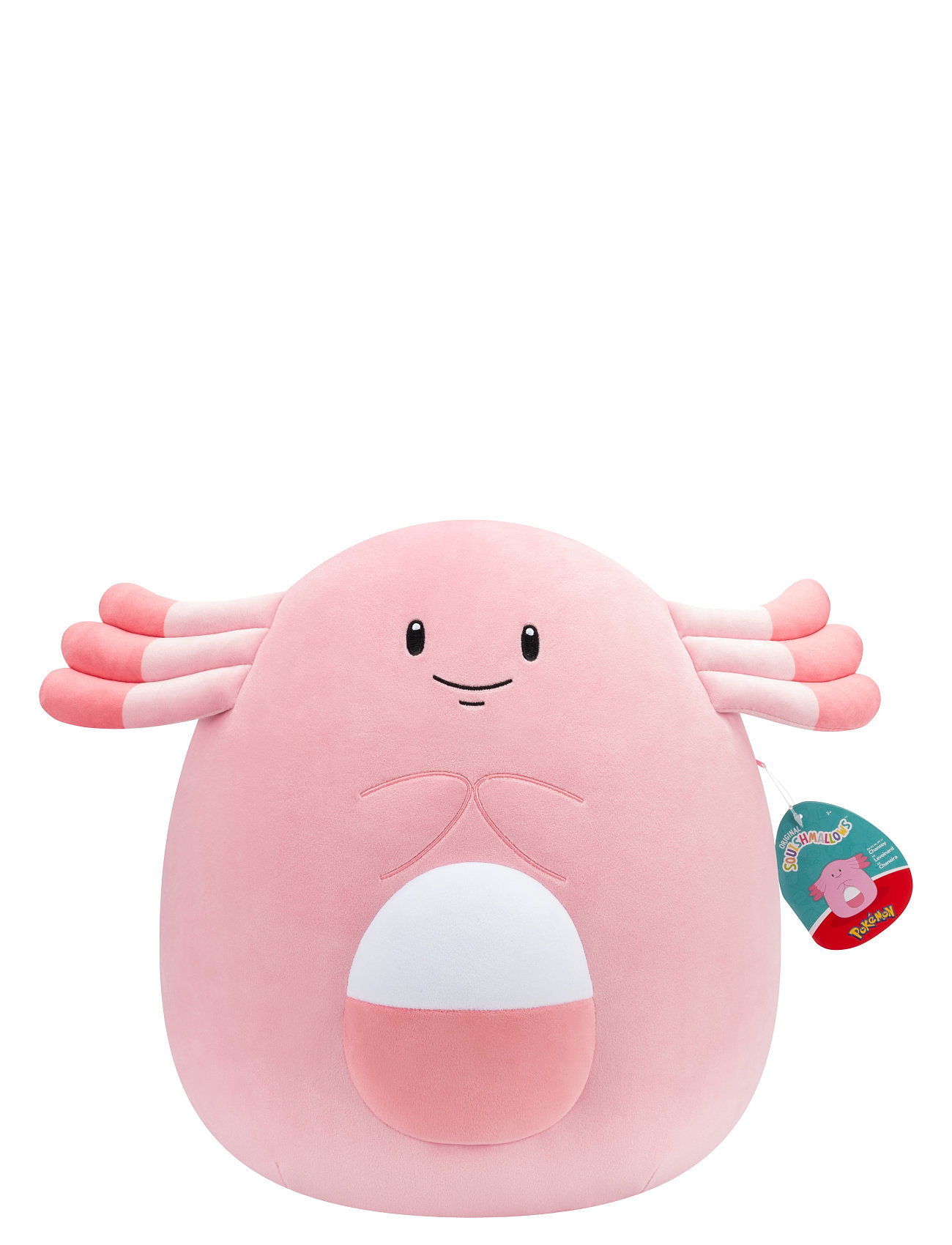 Squishmallows 35 Cm Pokemon Chansey Toys Soft Toys Stuffed Toys Pink Pokémon Squishmallows