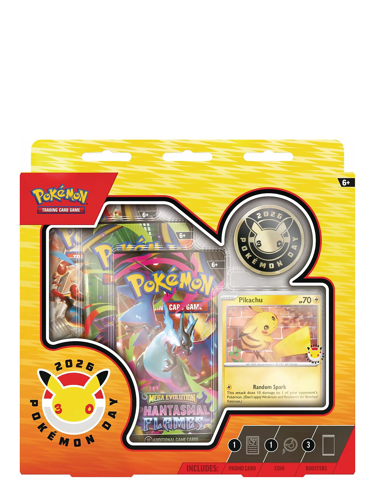 Pokémon Trading Cards Poke Pokemon Day Sku, One Size, Yellow, Legetøj > Trading Cards, Børn