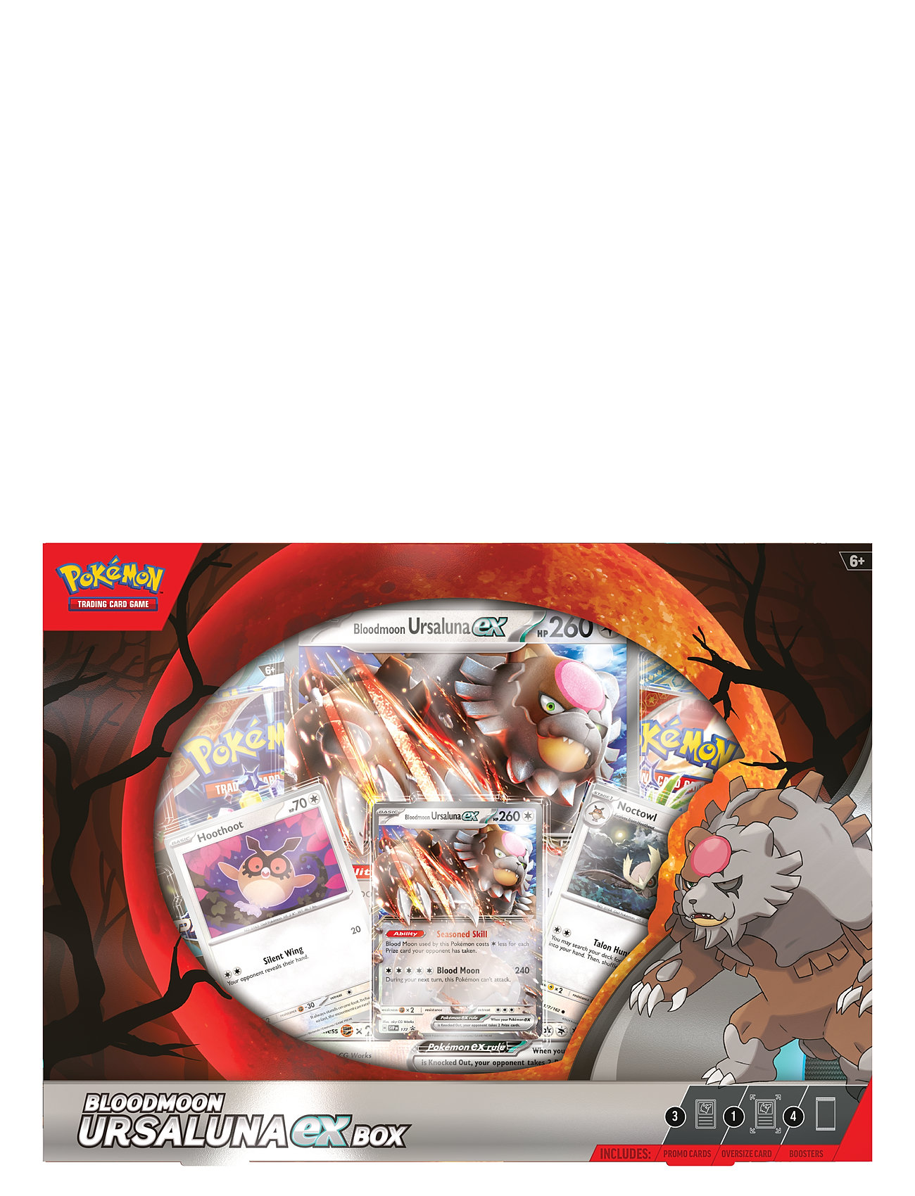 Pokémon Trading Cards Poke Box Bloodmoon Ursaluna Ex Röd