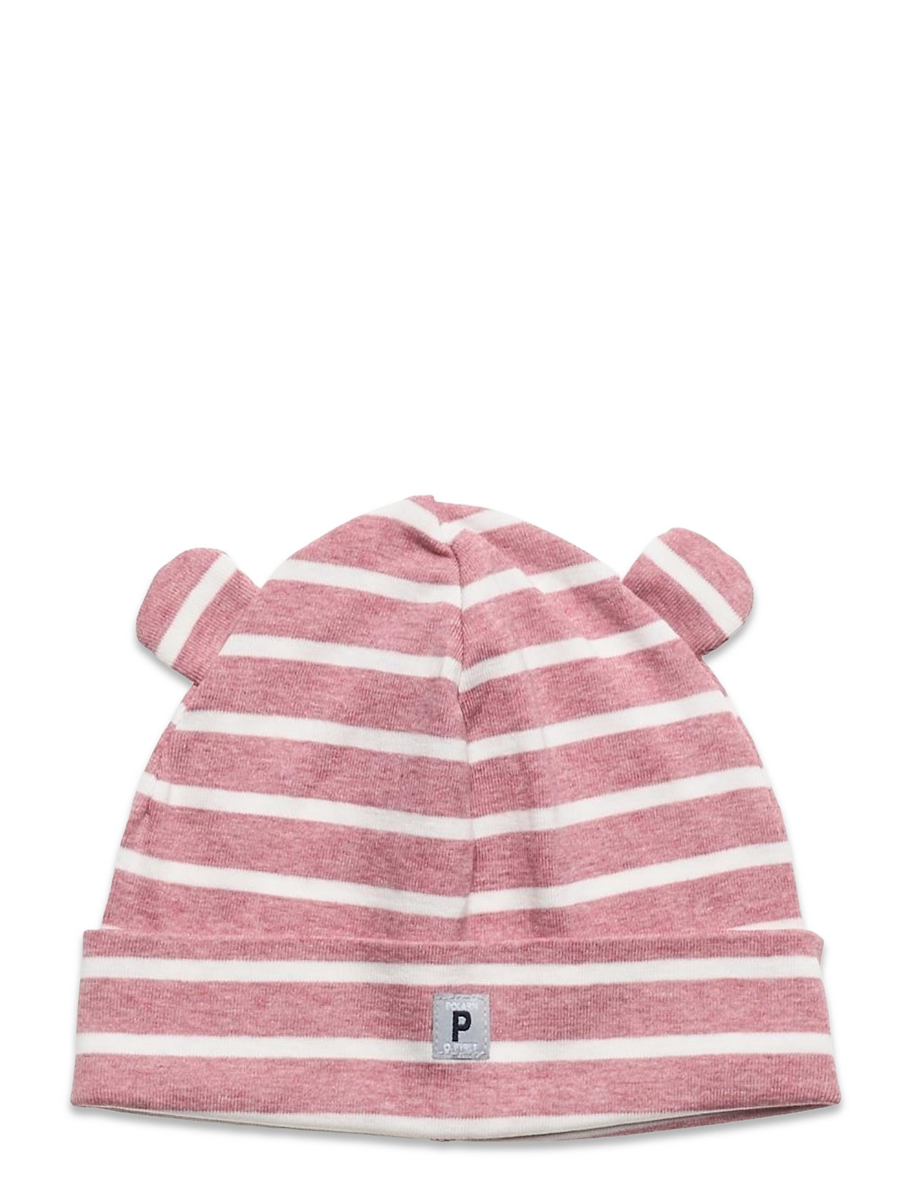 Cap Striped Baby Accessories Headwear Hats Baby Hats Vaaleanpunainen Polarn O. Pyret