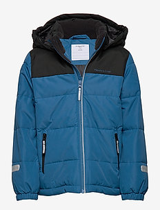 Jacket Padded Solid School - DARK BLUE
