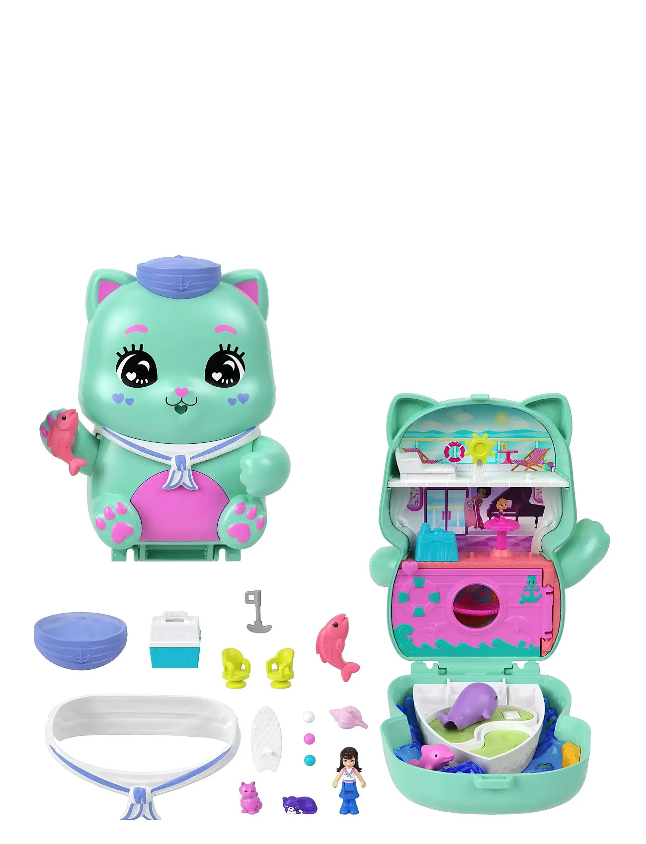 Polly Pocket Polly Pocket Big Pocket World 25 1, One Size, Multi/patterned, Legesæt Og Actionfigurer > Legesæt, Børn