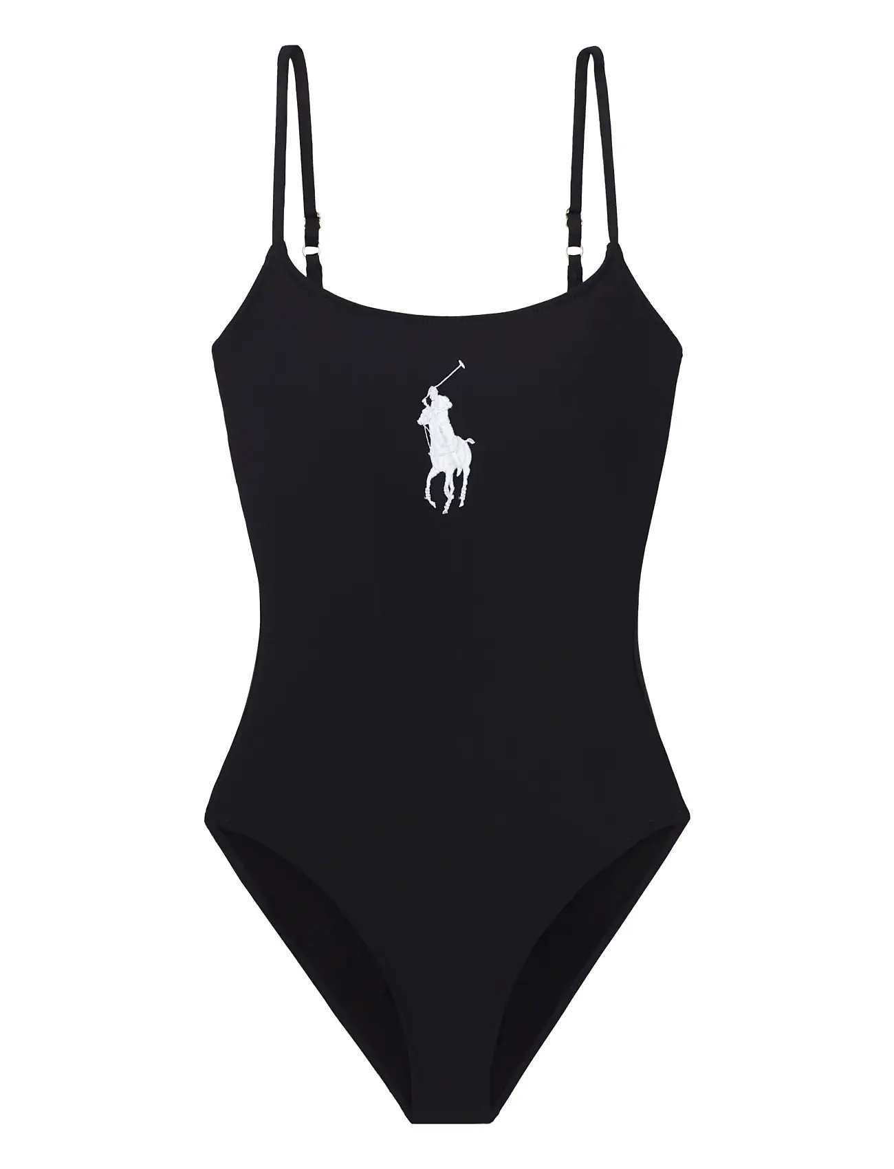 Prl Logo Icons Kennedy Piece Badedrakt Badetøy Black Polo By Ralph Lauren Swimwear