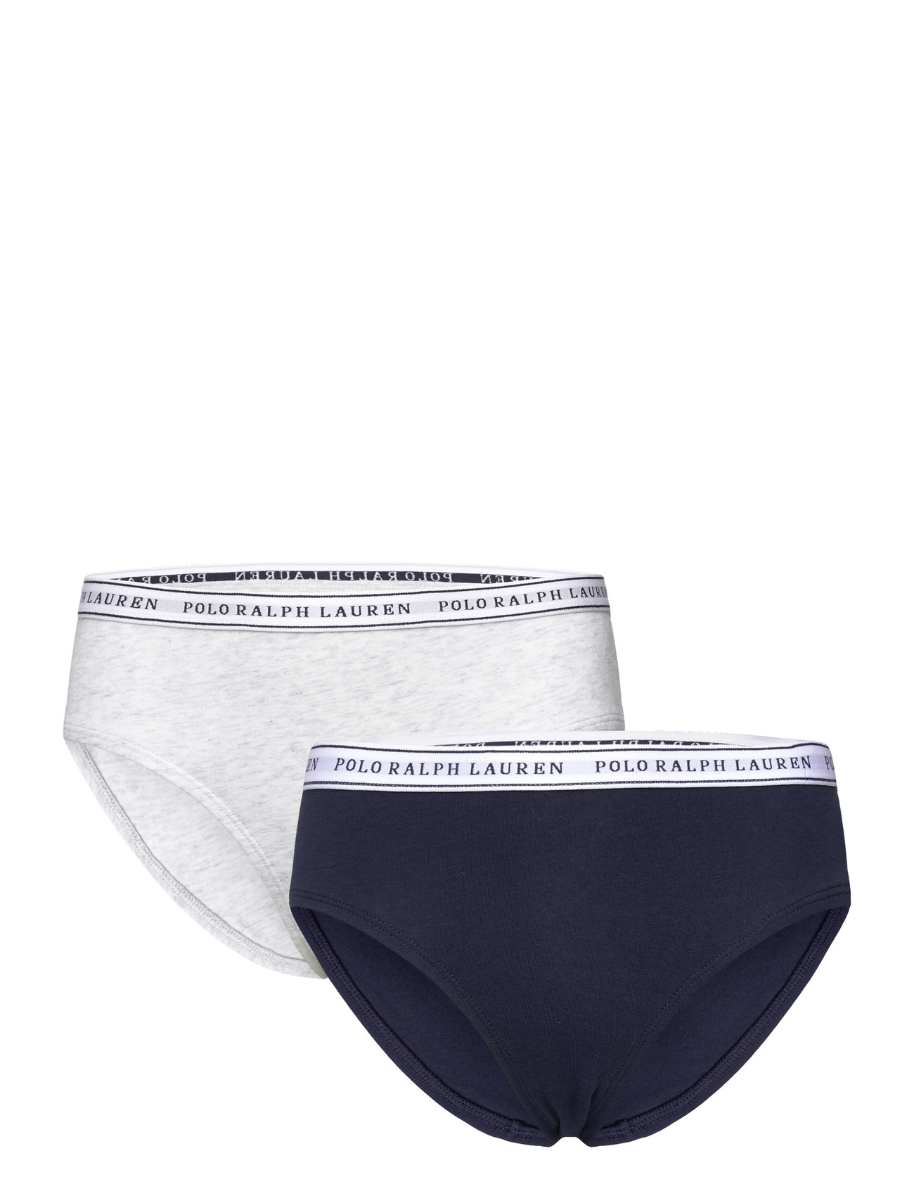 Ralph Lauren Kids Rlhg 2Pk Printed Matchbacks, 140/152, Grey, Undertøj > Trusser, Børn