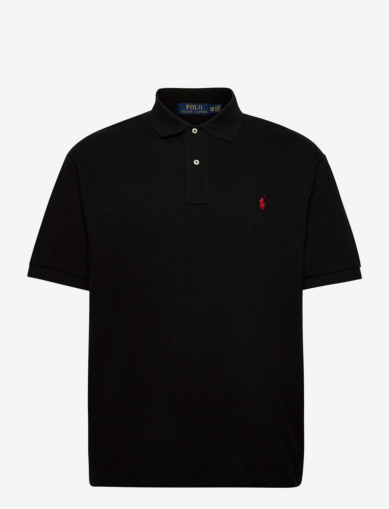 Classic Fit Mesh Polo Shirt (Polo Black 