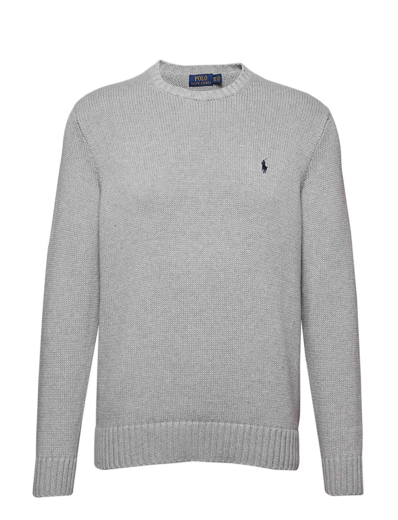 Cotton Grey HeatPolo Sweaterandover Ralph Tall Bigamp; Lauren Crewneck CerdBox