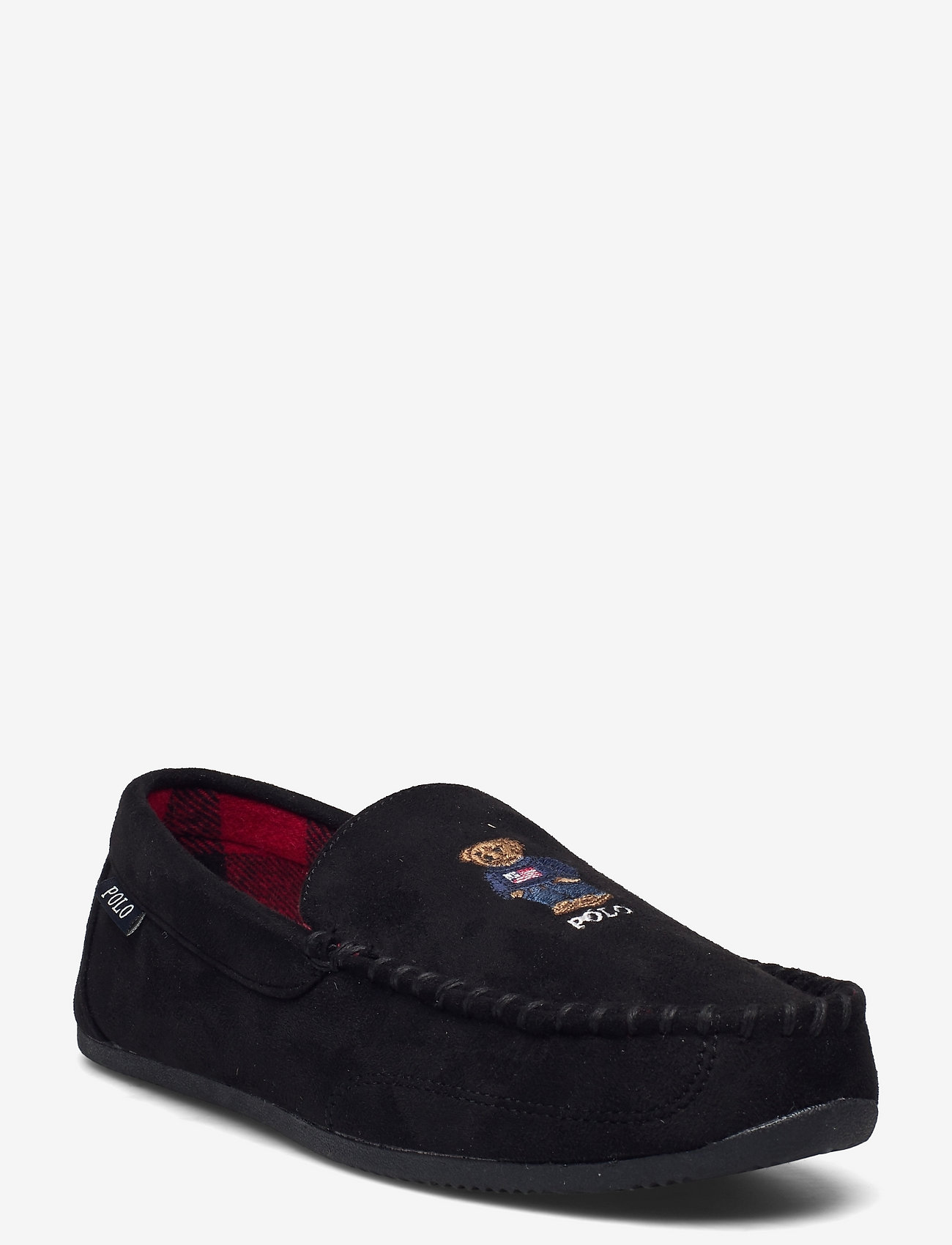 Polo Ralph Lauren - DECLAN BEAR - slippers - black micro/holiday - 0