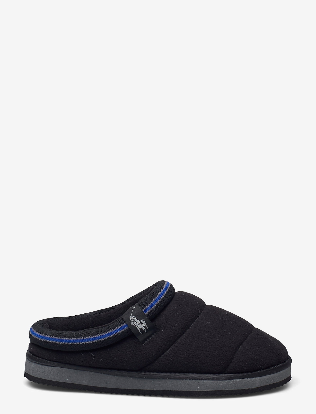 Polo Ralph Lauren - SUTTON SCUFF - slippers - black fleece/grey - 1