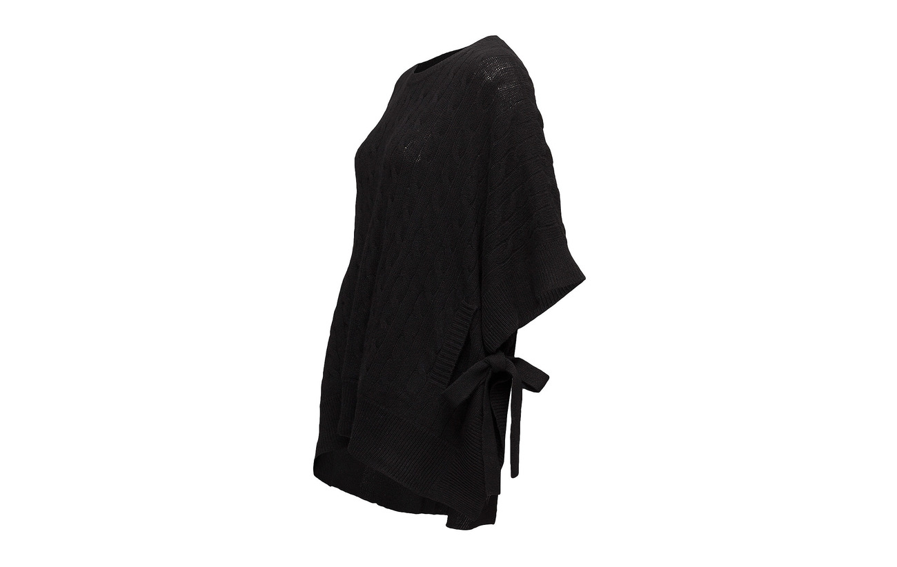 Tie 10 Sweater Knot Cachemire Lauren Black Ralph 90 Poncho Polo Merinowool PTnwI7gpS