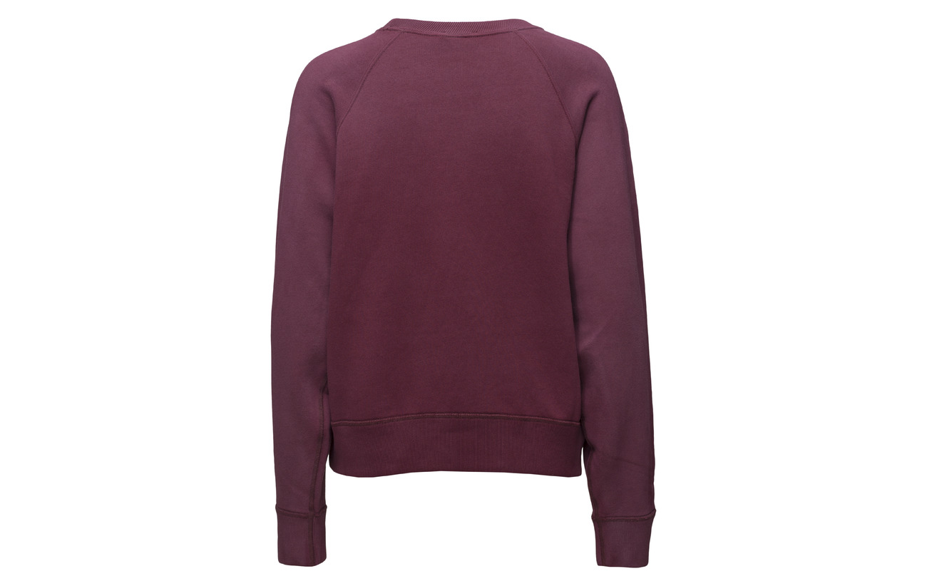 Coton Pullover Polyester Polo 16 Fleece Ralph Lauren Collegiate Aubergine 84 UWvCq0w