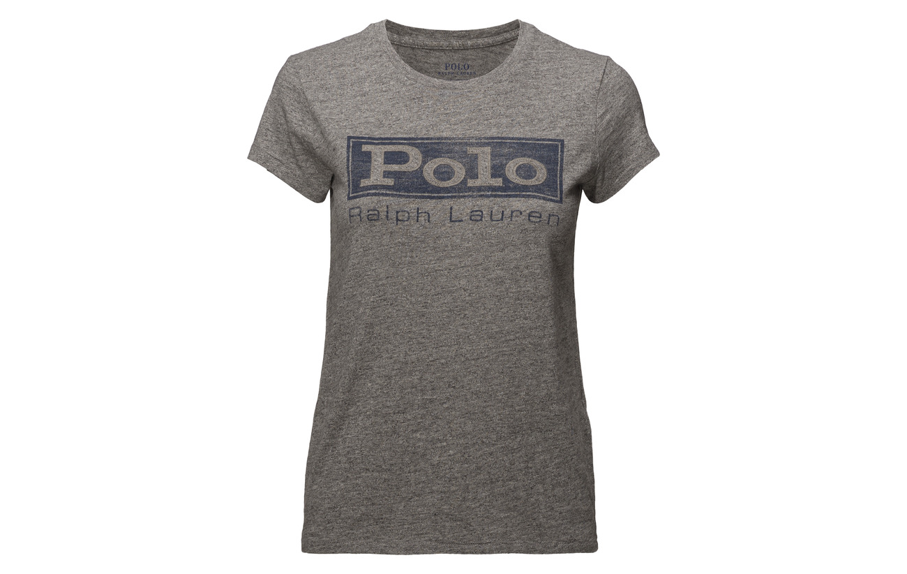 Polo T Coton 100 Jersey Black Ralph shirt Graphic Lauren Logo rqaAgr7w