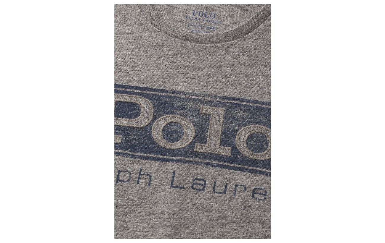 Polo T Coton 100 Jersey Black Ralph shirt Graphic Lauren Logo rqaAgr7w