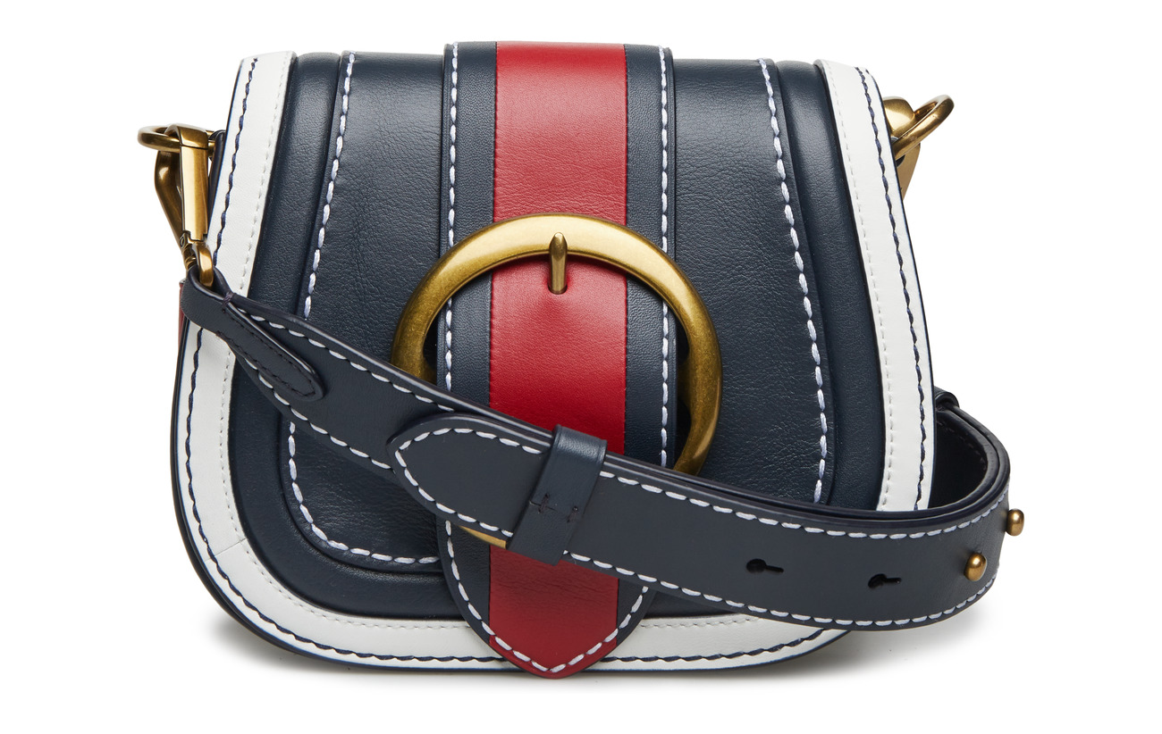 white Piecing 100 Saddle Ralph Leather Peau Navy belt red Vache Lauren med De cxb Polo qPvtxpwXq
