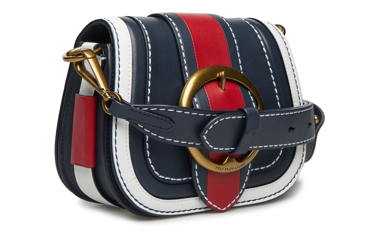 white Piecing 100 Saddle Ralph Leather Peau Navy belt red Vache Lauren med De cxb Polo qPvtxpwXq