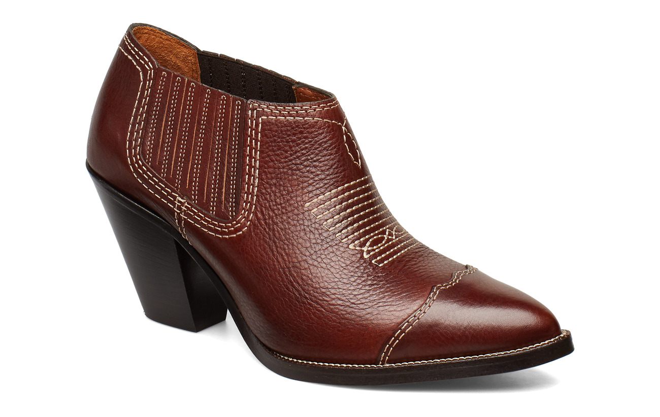 ralph lauren leather booties