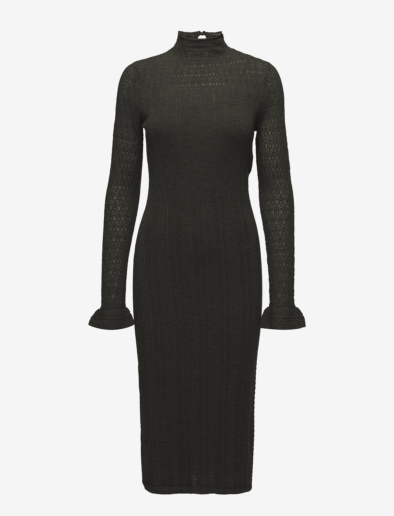 polo ralph lauren pointelle wool sweater dress