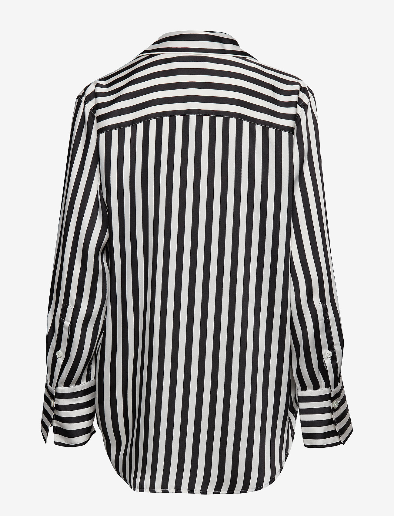 polo ralph lauren black and white striped dress shirt