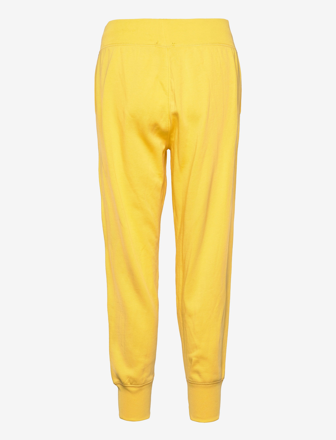 yellow polo sweatpants