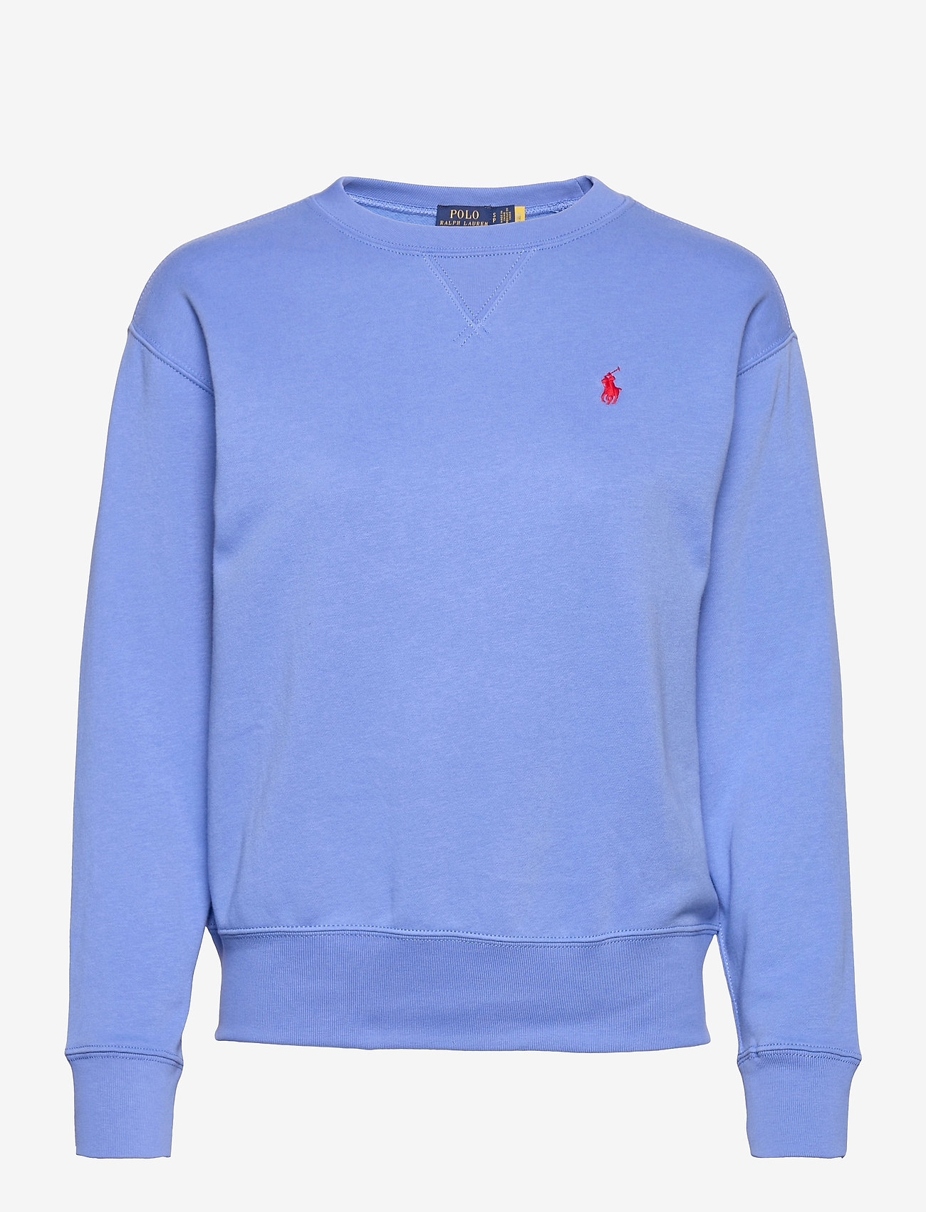 blue polo pullover