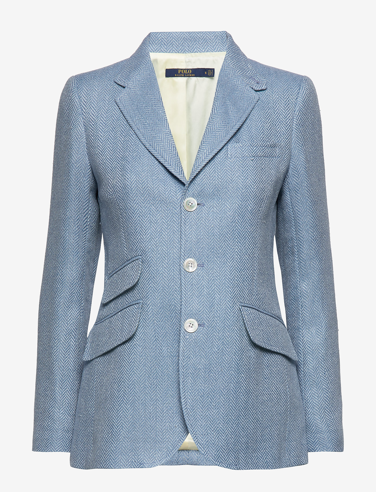 ralph lauren herringbone blazer