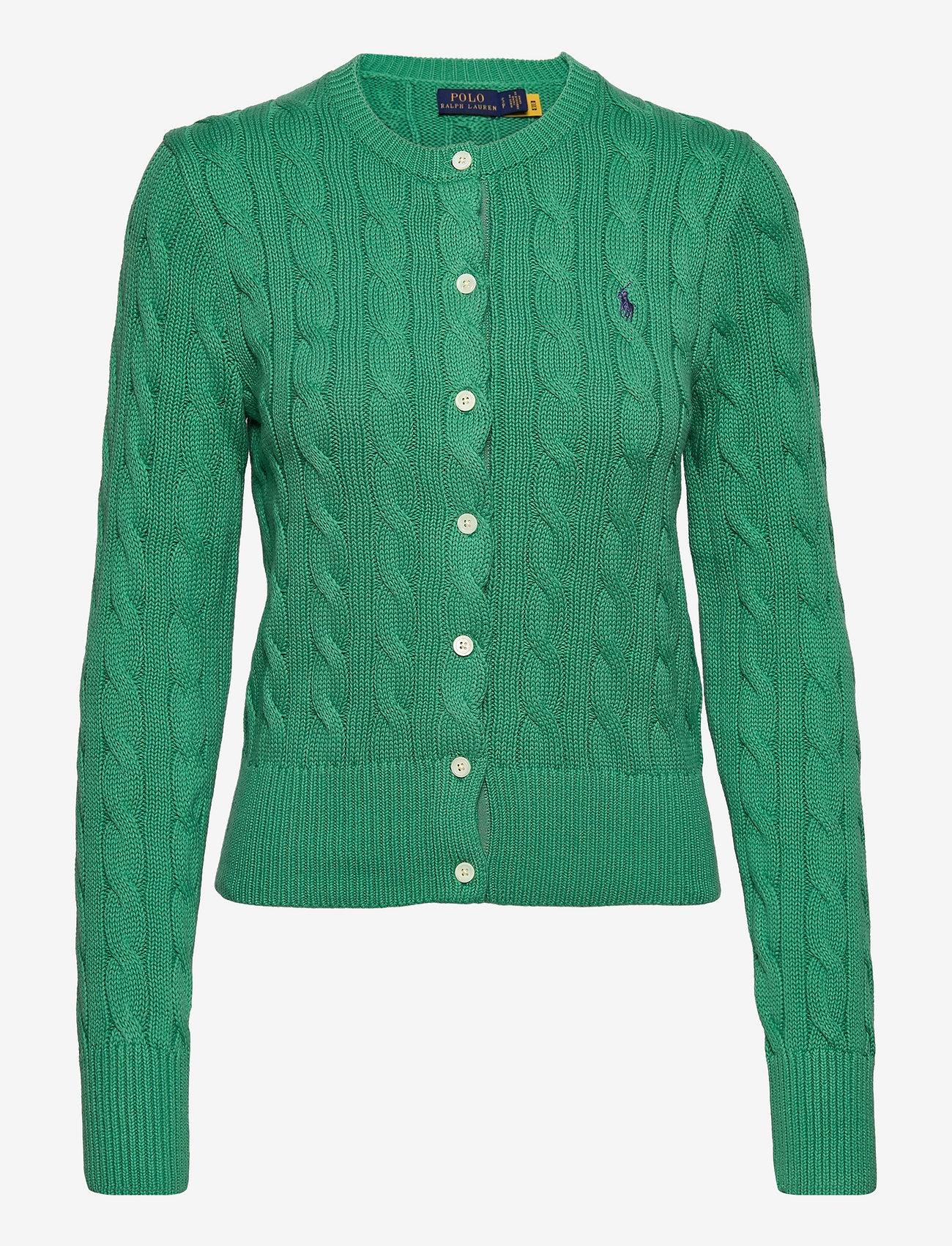 ralph lauren green cardigan