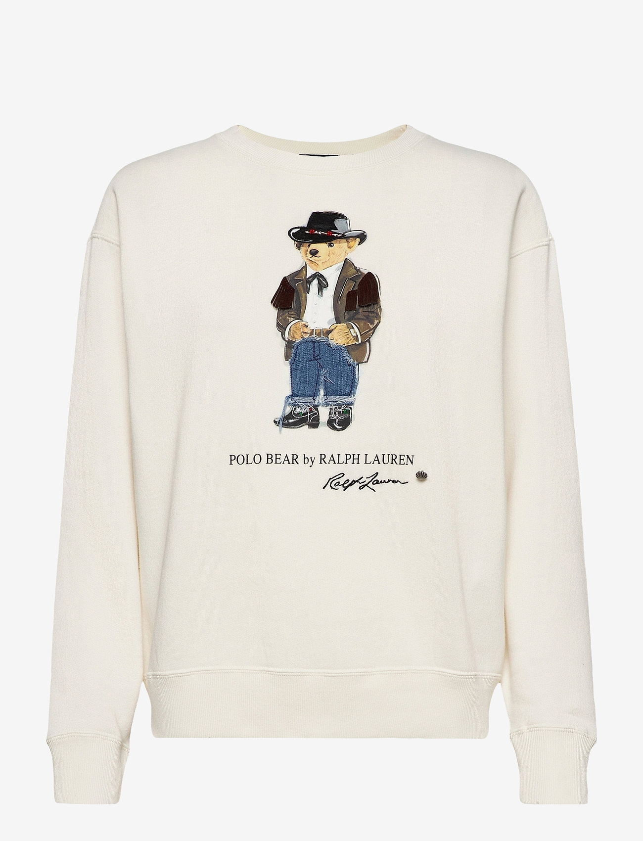 polo sweatshirt with bear