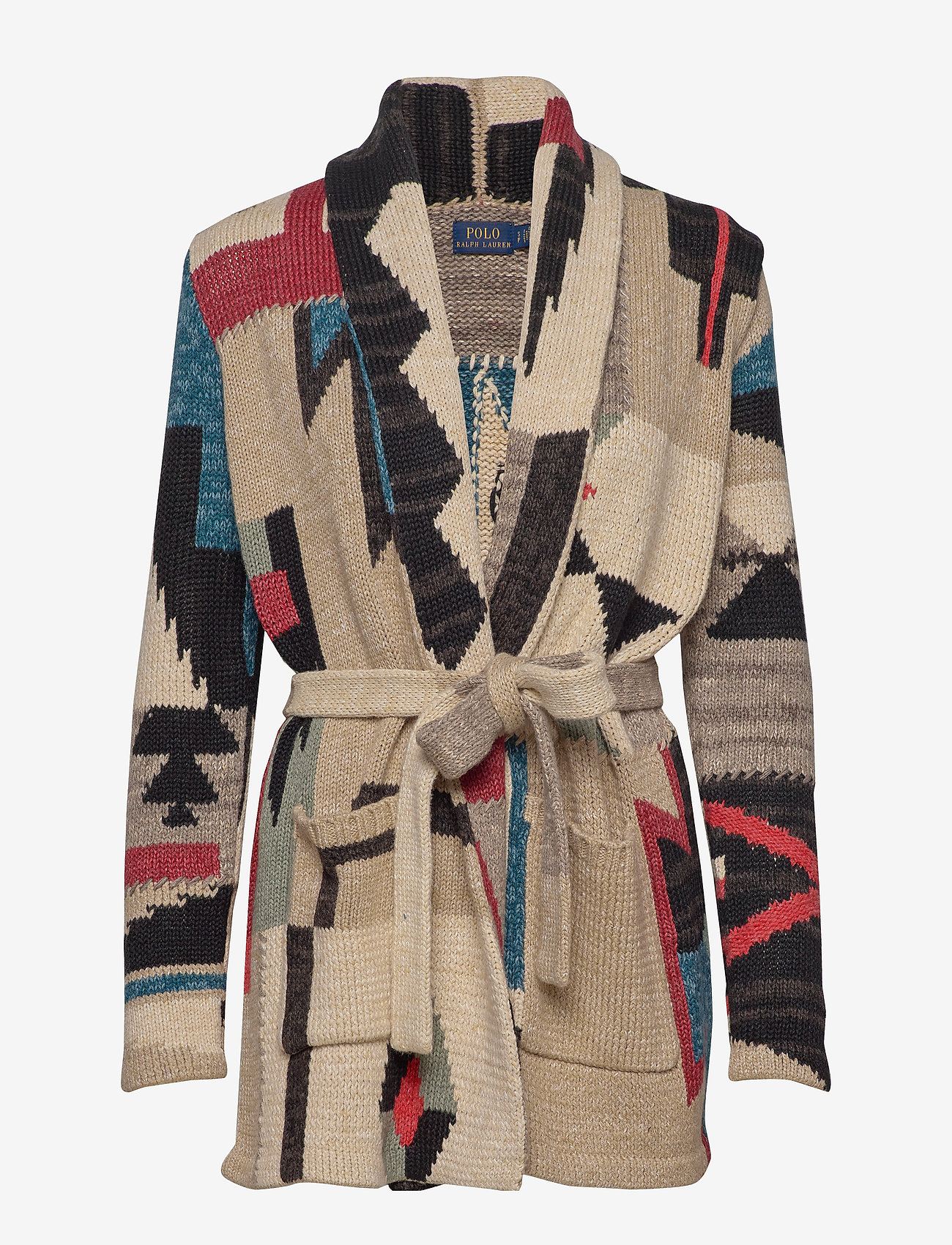 ralph lauren patchwork sweater