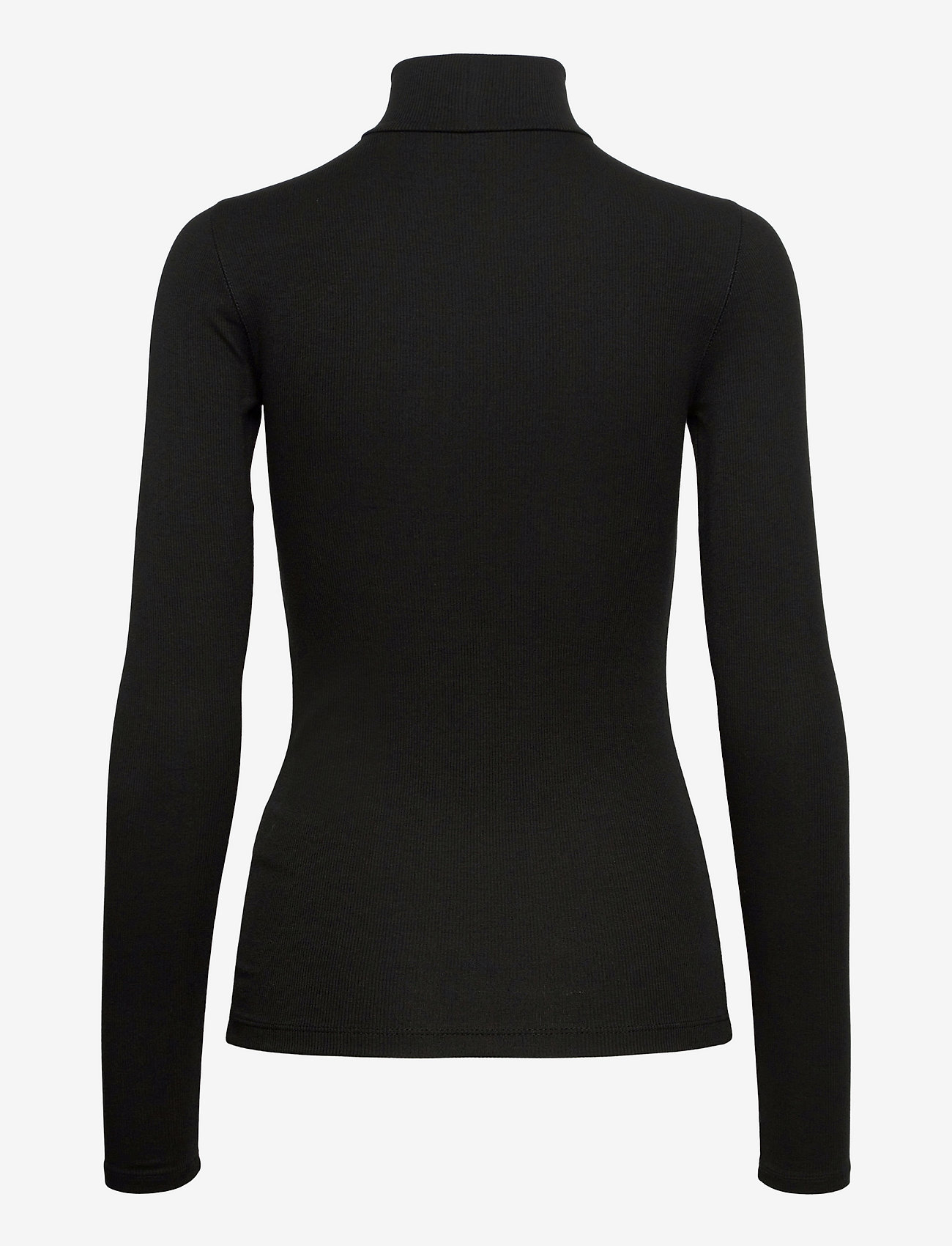black polo turtleneck