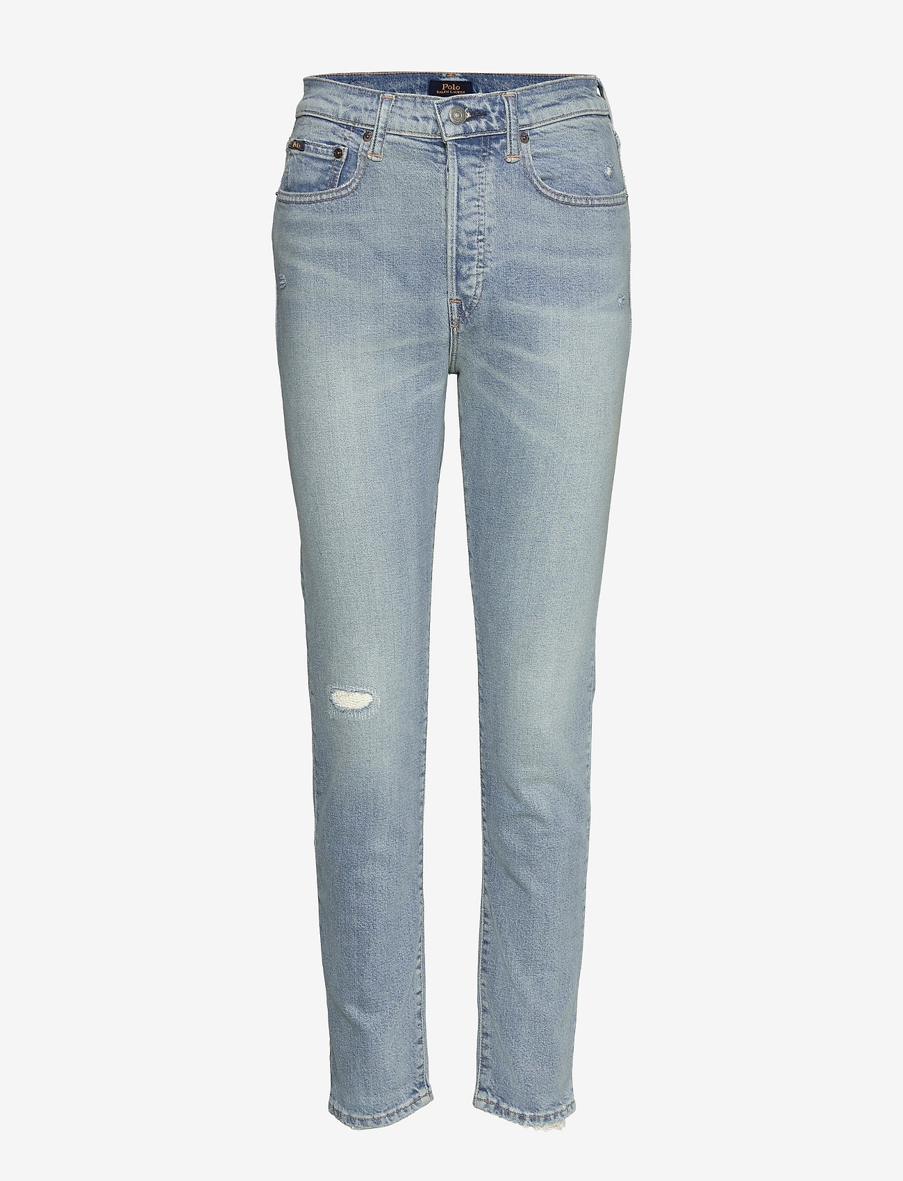 Polo Ralph Lauren - Callen High-Rise Slim Jean - slim jeans - light indigo - 0