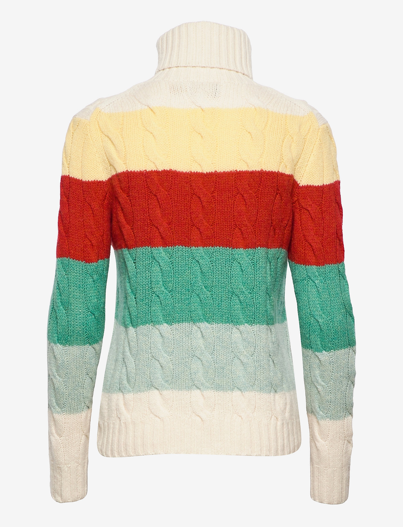 Polo Ralph Lauren - Logo Striped Turtleneck Sweater - turtlenecks - multi - 1
