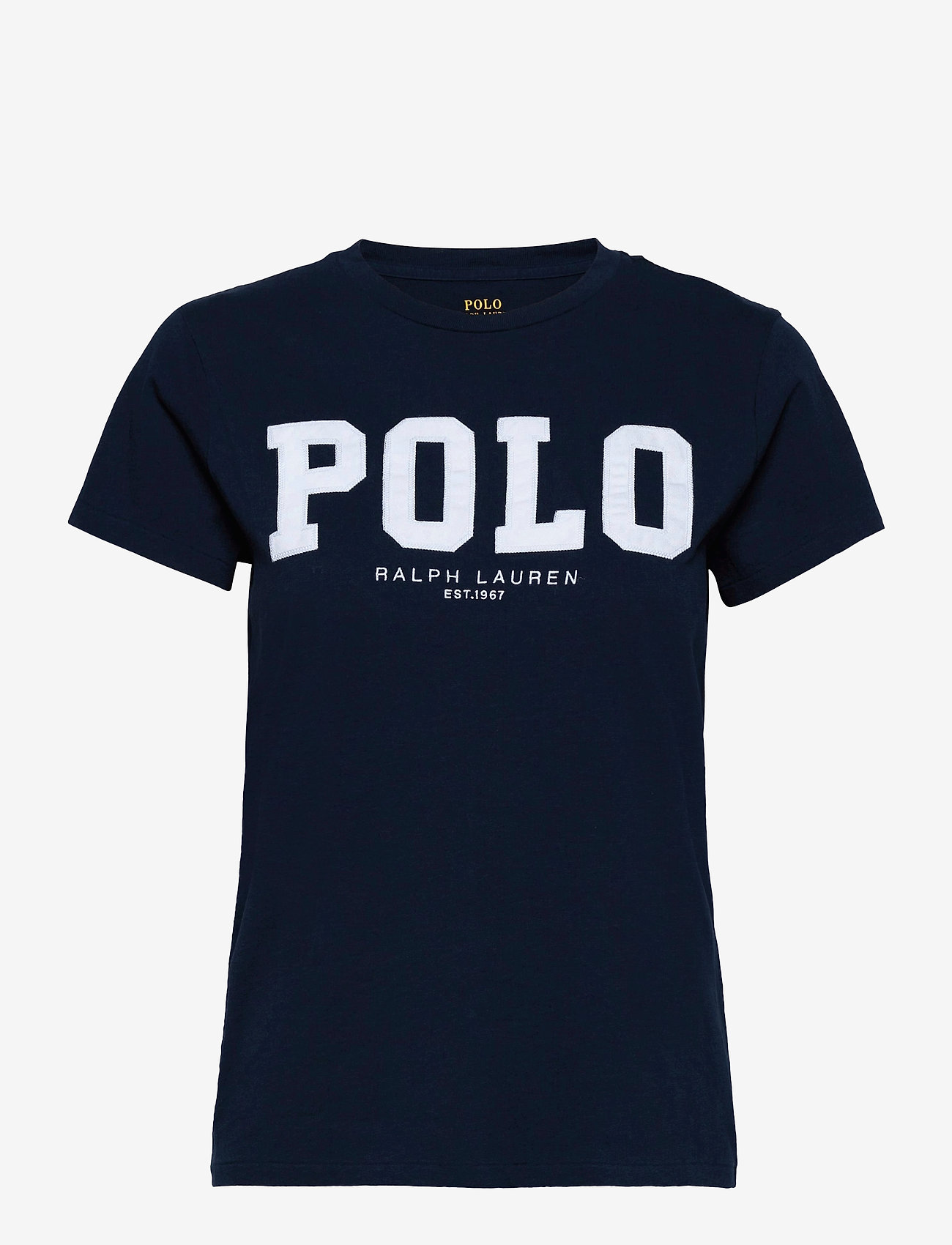 Polo Ralph Lauren Polo Logo Cotton Jersey Tee Cruise Navy 649 Kr 