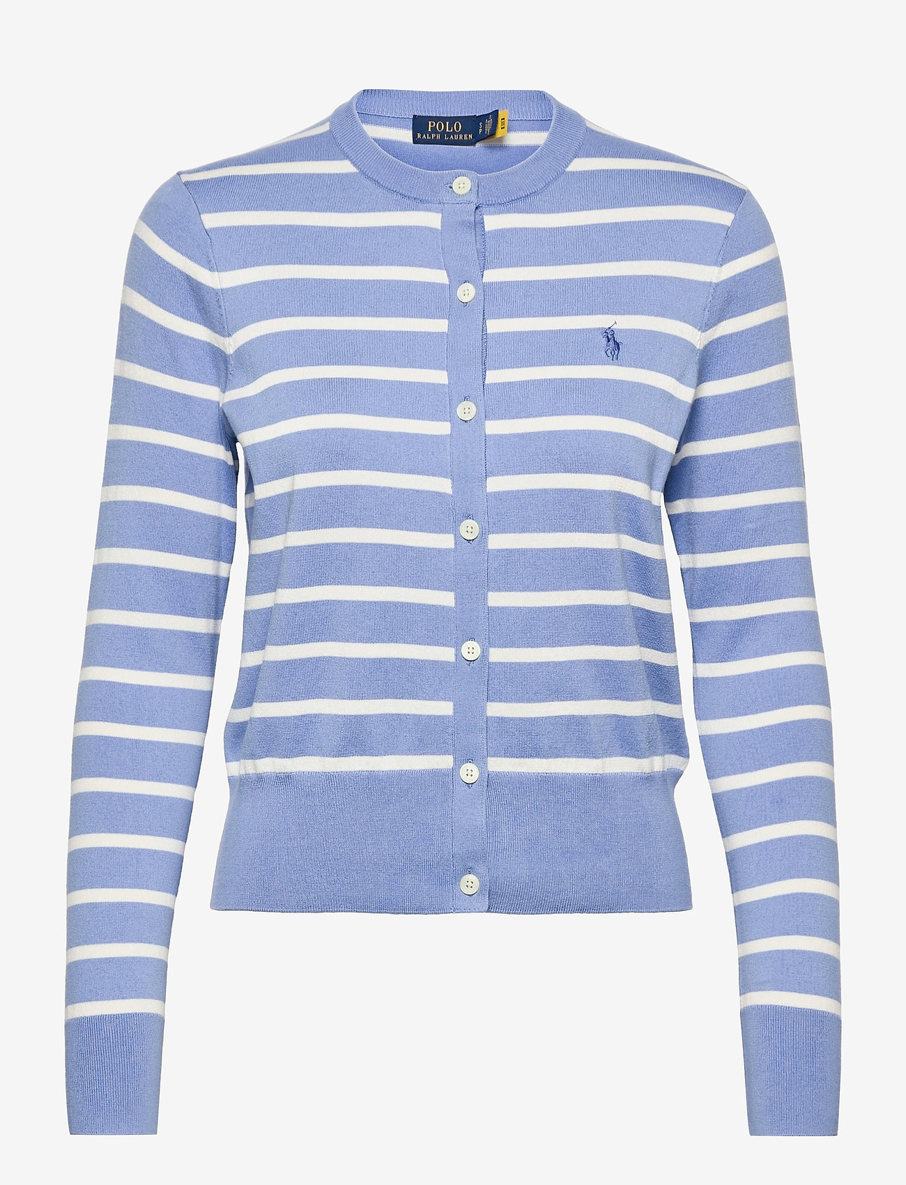 Polo Ralph Lauren Striped Cotton-blend Buttoned Cardigan - Knitwear | Boozt.com