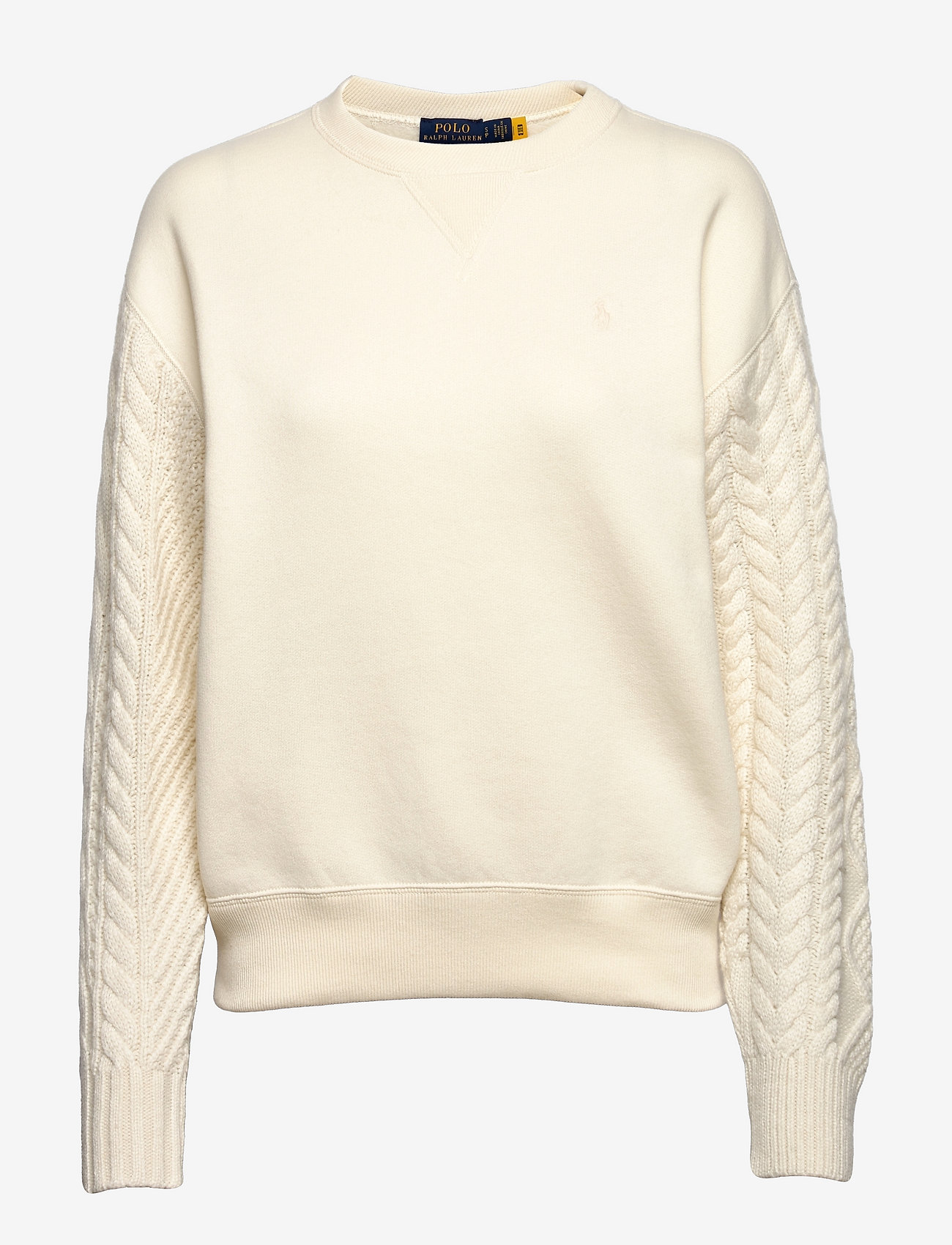 ralph lauren cream fleece