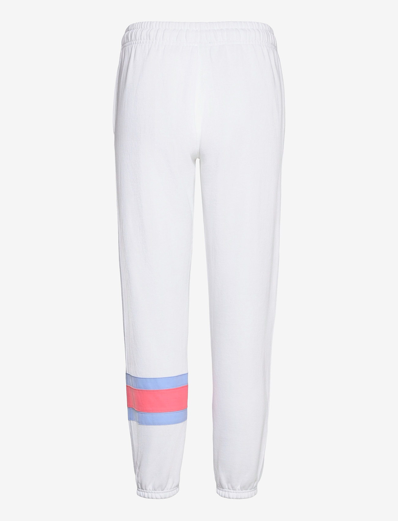 white polo sweatpants