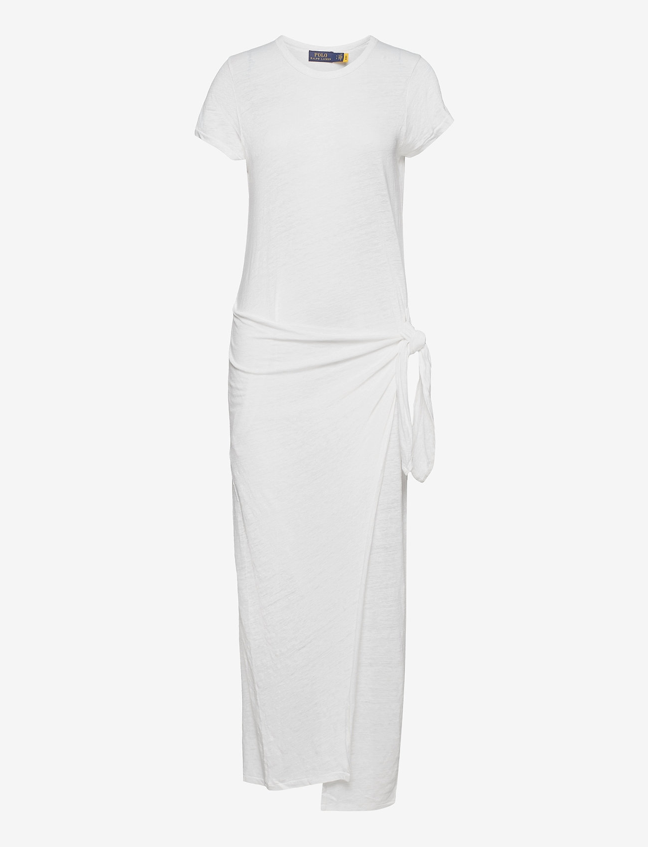 Polo Ralph Lauren Linen Tee Wrap Dress (White) 797.50 kr