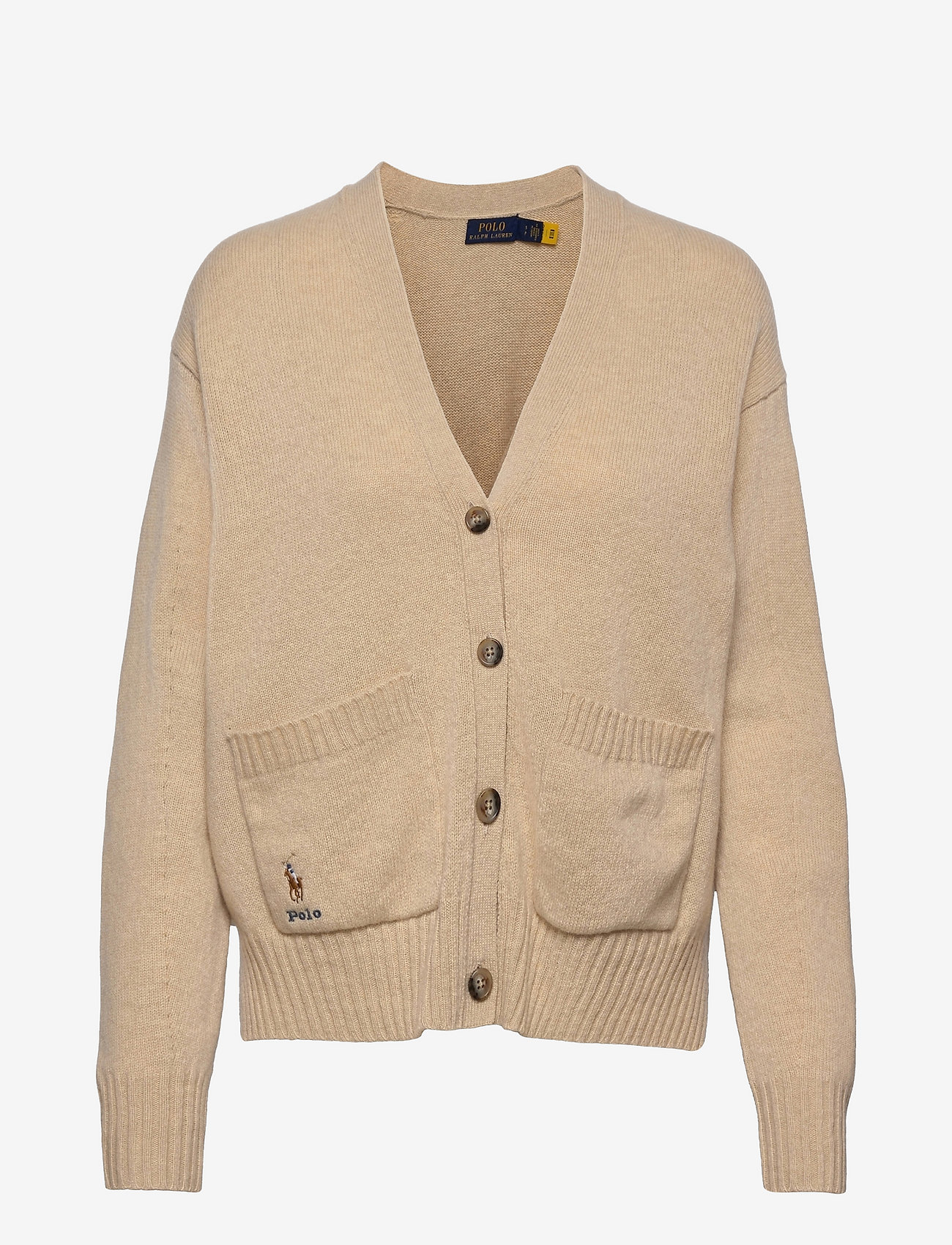 Polo Ralph Lauren - Wool-Blend Buttoned Cardigan - cardigans - tallow cream heat - 0