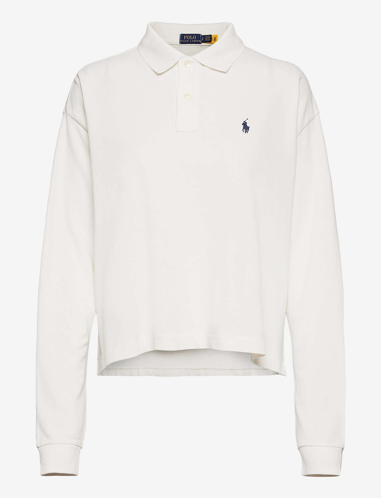 Polo Ralph Lauren Cotton Cropped Polo 