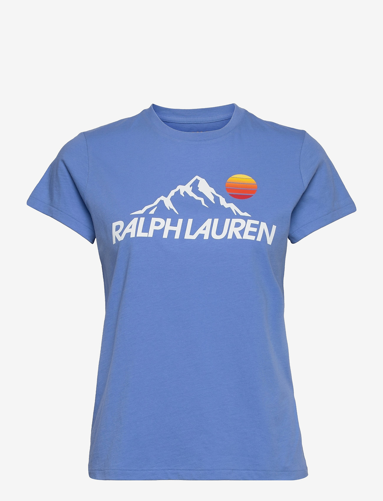 Polo Ralph Lauren - Logo Graphic Jersey Tee - t-shirts - summer blue - 0