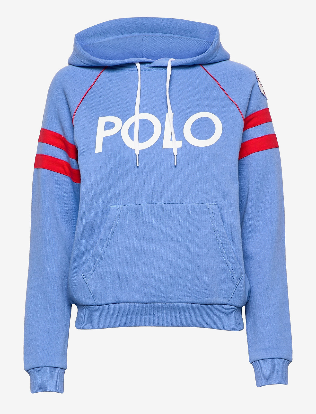 Polo Ralph Lauren - Logo Fleece Hoodie - hoodies - summer blue - 0