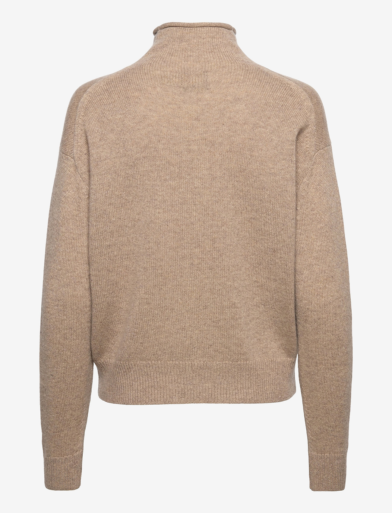 Polo Ralph Lauren - Washable Cashmere Rollneck Sweater - turtlenecks - mushroom melange - 1