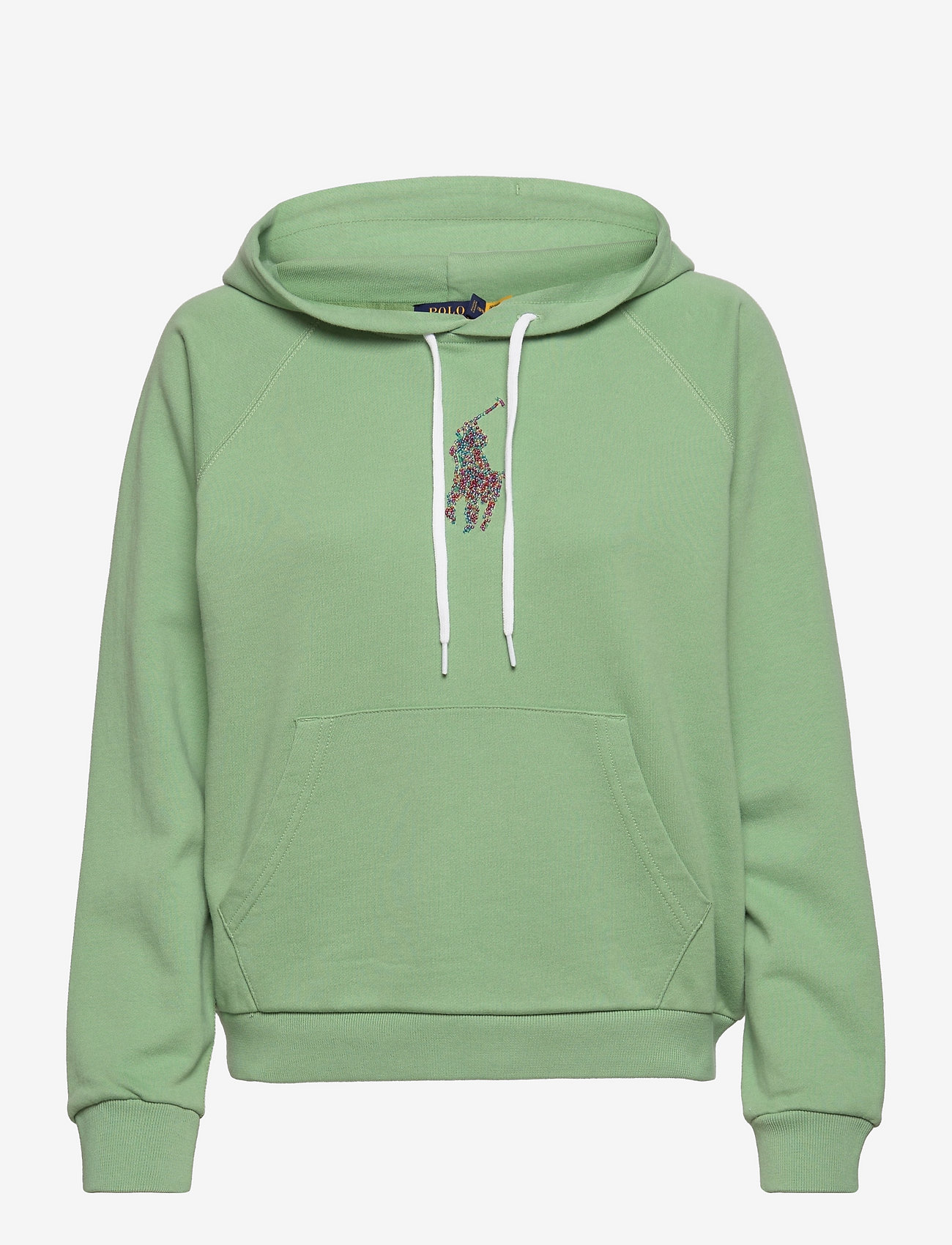 Beaded Big Pony French Terry Hoodie